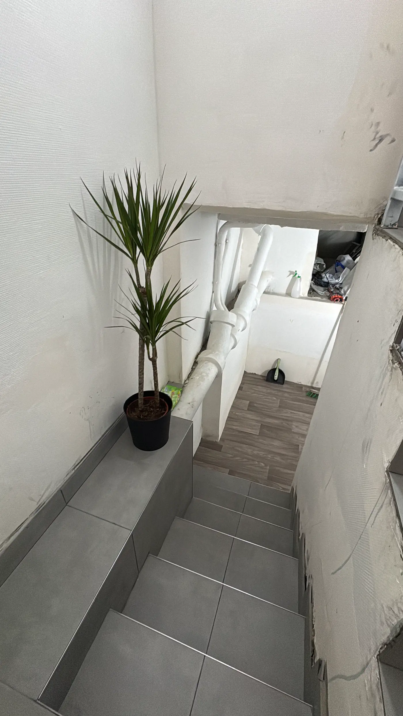 Reprise complète d’un escalier après travaux